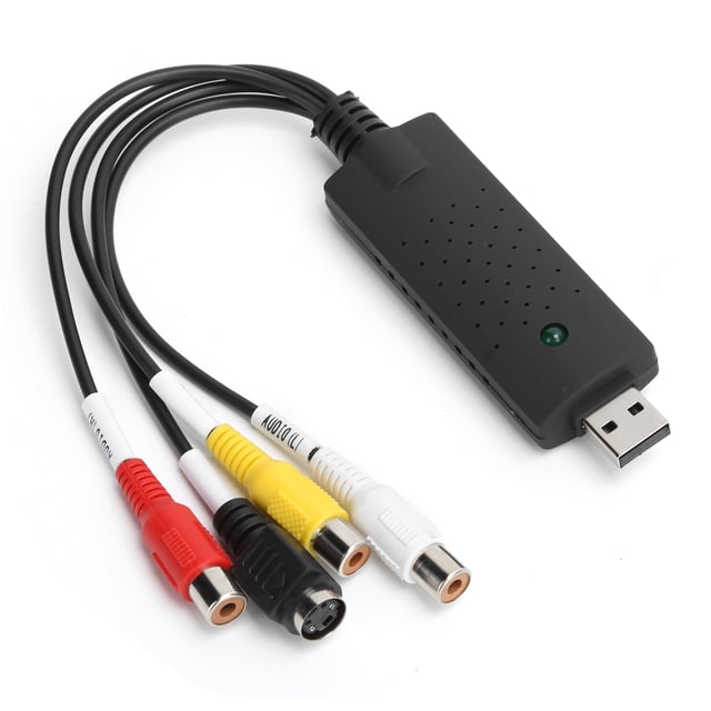 USB Collection Card, Video Collection Card Small Size Compatible Black USB Video Capture Card For TV Set-Top Box For Computer