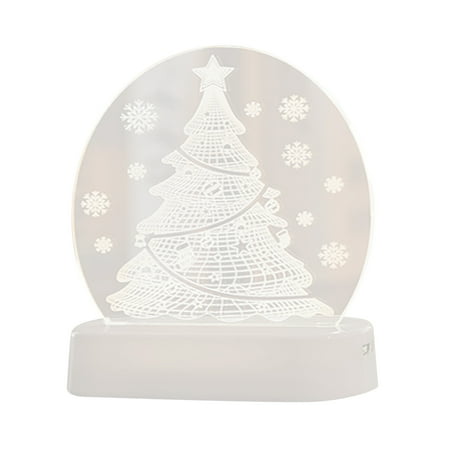 

Lovehome Christmas 3D Night Light Atmosphere Bedside LED Table Lighting Christmas Lighting Night Light