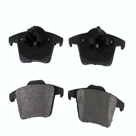 Gridiron Brakes Semi-Metallic Rear Brake Pad Set Driver and Passenger Side