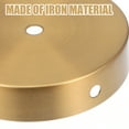 thumbnail image 4 of Base redonda de hierro para lámpara de mesa, base de lámpara de mesa de metal para bricolaje, soporte para piezas de iluminación, 4 of 8