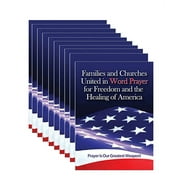 Families and Churches United in Word Prayer for Freedom and the Healing of America , 10 Pack