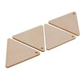 thumbnail image 6 of perfeclan 6X Triangle Shape Unfinished Wood Pieces with Hole for Crafts 20 Pieces 60mm, 6 of 9