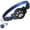 A002- Blue, variant on Cat Collar with Airtag Holder Breakaway Cat Collar with Bell Reflective Cat Accessories for Indoor Cats Black