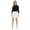 Black, variant on Ediodpoh Women’s Casual Solid Color Wool Knit Button Front Cardigan Short Jacket Sweater Top Womens Cardigan Dark Gray L