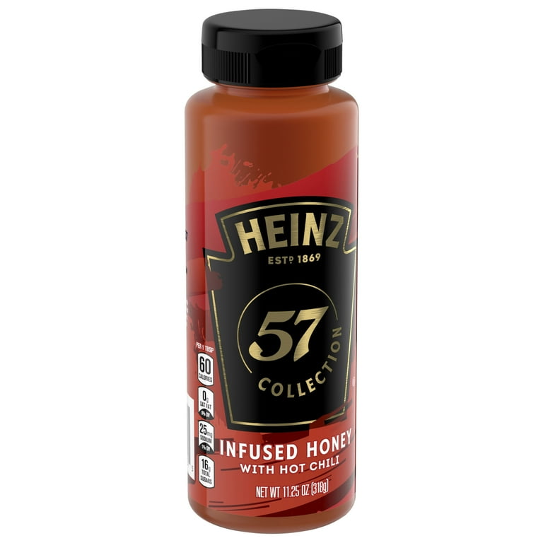 Heinz 57 Collection Infused Honey with Hot Chili, 11.25 oz Bottle