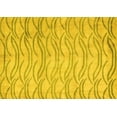 thumbnail image 1 of Ahgly Company Machine Washable Indoor Rectangle Solid Yellow Modern Area Rugs, 6' x 9', 1 of 4