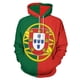 thumbnail image 2 of Sudadera con capucha con estampado 3D de la bandera de Portugal, México, Estados Unidos, para hombre y mujer, estilo Harajuku, de manga larga, ropa de calle moderna, 2 of 5