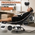 thumbnail image 2 of FelixKing Big and Tall Office Chair 500Lbs, Ergonomic Leather Desk Chair with Footrest Lumbar Support, High Back Executive Computer Chair for Home Office, Black, 2 of 8