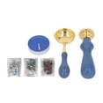 thumbnail image 4 of Kit de sellos de cera Sincero Azul oscuro Retro 6 piezas, 4 of 9