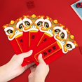 thumbnail image 5 of 6 sobres rojos chinos, año del tigre Hong Bao Lucky, B Afortunado Sencillez, 5 of 5