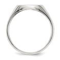 thumbnail image 2 of Sterling Silver 15x12mm Closed Back Signet Ring, 2 of 3