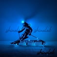 thumbnail image 4 of Shinelab Skiing Player Custom Medal Hanger, Skiing Boat LED Wall Decor, Sport Award Display 7833, 4 of 4