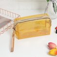 thumbnail image 1 of LHSHID Women Swimming Bag Waterproof Handbags Transparent PVC Plastic Pool Beach Makeup Organizer Toiletry Storage PVC Bag, 1 of 6