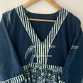 thumbnail image 6 of Indigo Bird Printed Patchwork Dresses,Handmade Cotton Dresses,Printed Dress| Summer Dress| Blue dress| Cotton dress| Handmade| Made in India, 6 of 7