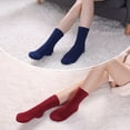 thumbnail image 7 of Womens Fuzzy Socks Cozy Fluffy Winter Warm Slipper Socks Microfiber Soft Home Sleeping Socks, 7 of 7