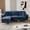 Navy Blue, variant on Wiilayok Velvet Modular Sectional Sofa,L Shaped Sectional Sofa Couch with Ottoman&Gold Legs,Comfy 3 Seater Sofa for Living Room Bedroom Apartment(Emerald Green, 91" L Shaped)