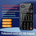thumbnail image 3 of GUYUTING Live Sound Card DSP Reverb ABS Material 13 Electronic Sound Modes For IOS Devices Computers Tablets Live Streaming Goods, 3 of 10