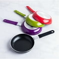 thumbnail image 3 of Starfrit - Mini Aluminum Egg Pan, 5.5" Diameter, Red, 3 of 4