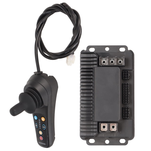 Electric Wheel Chair Joystick, Support Braking Fast Heat Dissipation Mobility Wheelchairs Joystick Controller Universal Fit for Replacement for All Brands