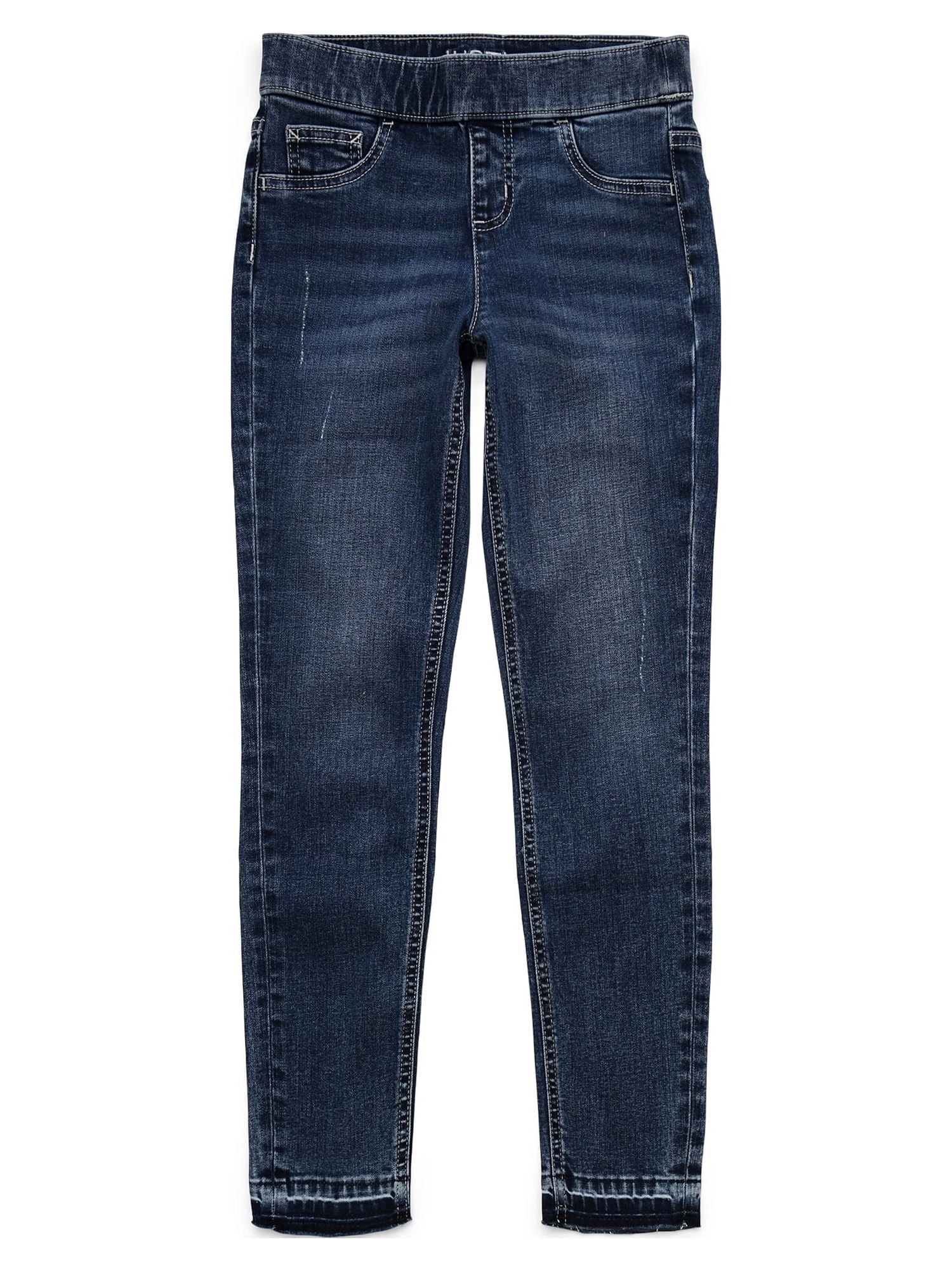 Justice Girls Woven Jean Leggings, Sizes 6-18, Slim & Plus