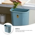 thumbnail image 3 of Minkissy 1pc Uncovered Waste Container Plastic Rectangular for Use, 3 of 8