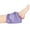Purple, variant on Ehucon 3D Heel Cushion Ankle Elevation Pillow for Pressure Relief, Breathable Polyester Mesh Foot Support, 1 Pack, Purple