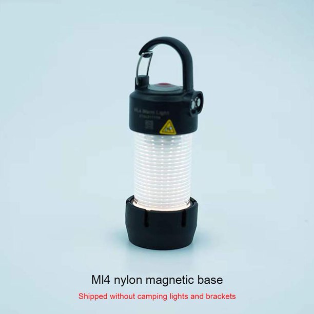 Adaptador de soporte de base de lámpara de linterna de camping Swante para Ledlenser Nylon ML4 JShteea Para Estrenar