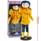 thumbnail image 1 of NECA-figura de acción Coraline en camisa a rayas, chubasquero amarillo de 7 "ABS/PVC, muñeco de juguete, 1 of 4