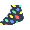 thumbnail image 5 of Sierra Socks Men Cotton Polka Dot Crew Socks (Shoe Size: 6-12, Navy), 5 of 6