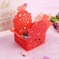 thumbnail image 3 of Wdftyju 10 unidades/juego de cajas de dulces con flores láser huecas, caja para envolver regalos de boda (rojo) Wdftyju 2fe3mp1ms9ku1es4D03, 3 of 6