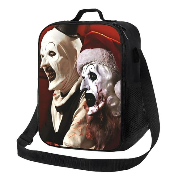 Terrifier 3 Lunch Bag Lunch Box Lightweight Durable Lunch Tote Bag Portable Reusable Lunch Box Tote For Work Sport Picnic Camping