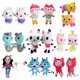 thumbnail image 2 of 2024 Gabby Dollhouse Plush Toy Mercat Cartoon Stuffed Animals Smiling Cat Hug Gaby Ears Headband Girls Doll Kid Birthday Gifts, 2 of 4