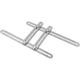 thumbnail image 5 of Regla de medición de ángulos , Herramienta de medición de ángulos , Regla de ángulos múltiples , Regla plegable de cuatro escalas dobles de aleación de aluminio plegable Herramienta de medición de, 5 of 5