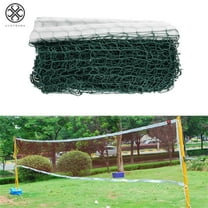 Luxtrada Badminton Tennis Volleyball Net For Beach Garden Indoor Outdoor Games (Green)