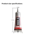 thumbnail image 2 of 3 PCS 110ML B-6000 Clear Glue for Rhinestones, DIY B6000 Adhesive Crafts Glue Multipurpose Super Adhesive Industrial Bonding Glue for Fabric Gem Stone Bead Metal Jewelry Making Nail Art, 2 of 8