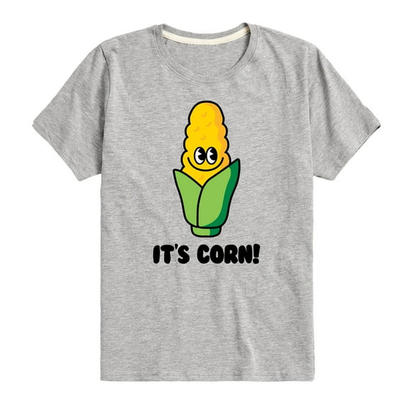Instant Message - It's Corn - Toddler & Youth Short Sleeve Graphic T-Shirt