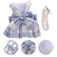 thumbnail image 2 of Rabbit Bow Harness Bunny Leash Harness Small Pet Harness Set Small Pets Traction Rope, 2 of 8