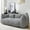 Grey, variant on 73" Bean Bag Chair for Two People, Chenille Comfy Beanbag Lazy Floor Sofa, Giant Bean Bag Chairs with Soft Pillow and High Resilience Foam Core, Bean Bag Couch for Living Room, Bedroom, Grey