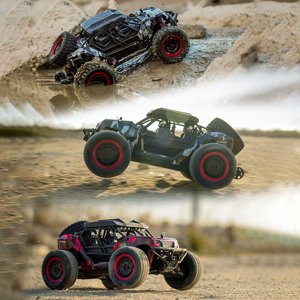 Remote Control Car For Adults Control Remote Control Car 2.4G 1:16 4-Wheel Drive 38km/h High-Speed Remote Control Car Pull Vehicle Toy with 2 Battery