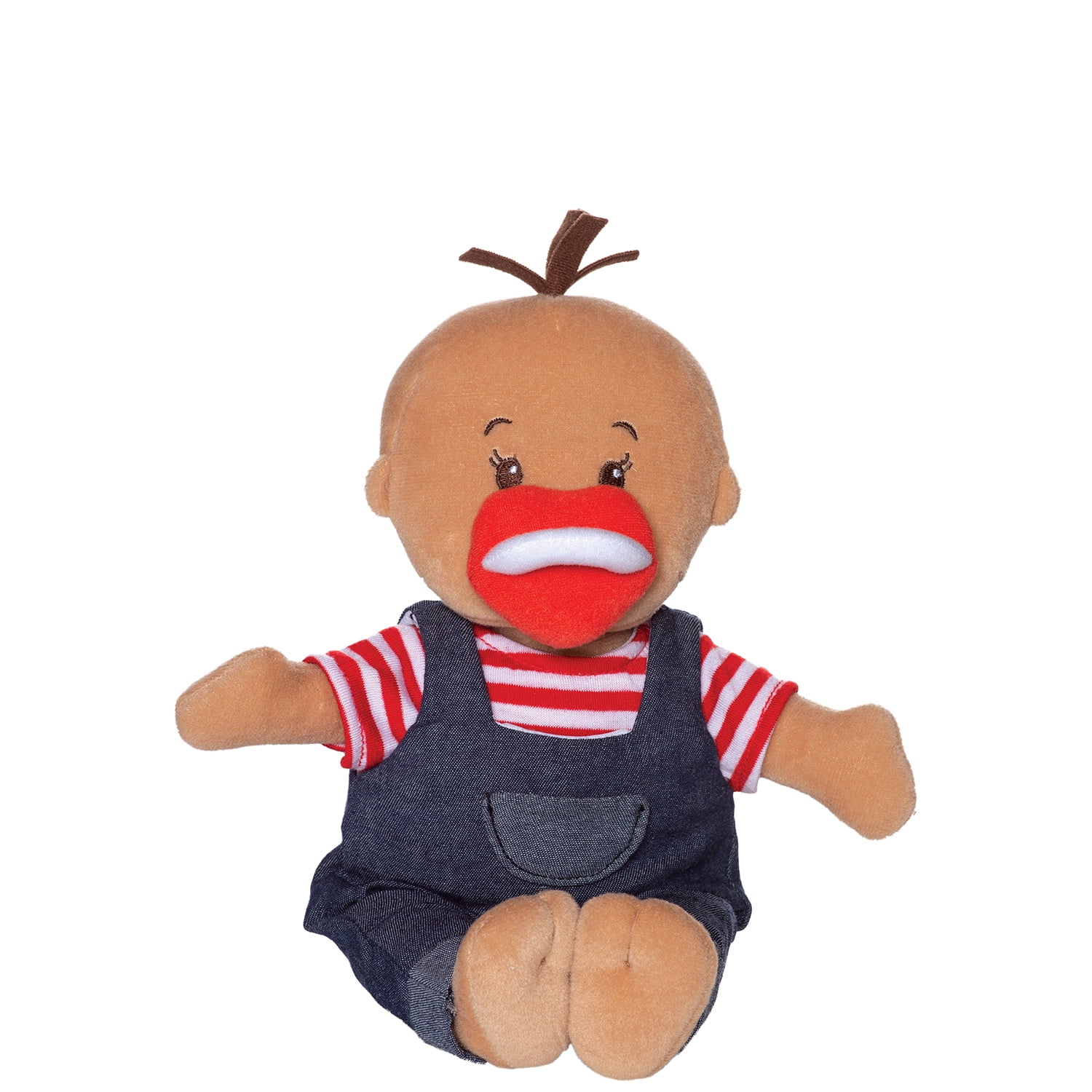 Manhattan Toy Wee Baby Stella Tiny Farmer 12" Soft Toy Baby Doll Set
