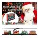 thumbnail image 3 of Luces y sonidos, juego de trenes de Navidad, vías de ferrocarril, juguetes, regalos de tren de Navidad, juguetes para niños, fiesta de cumpleaños, regalo de Navidad para niños, 3 of 3