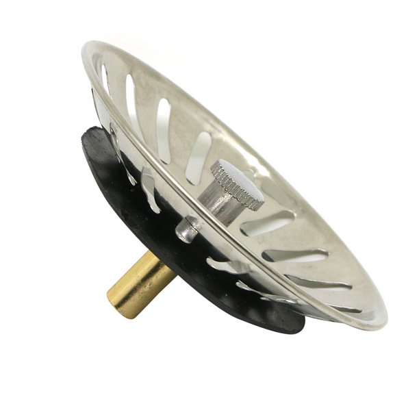 Kitchen Sink Sewer Combination Filter Stainless Steel Sink Brass Strainer Waste Plug Drain