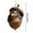 E, variant on Kumdkd Forest Animal Christmas Ornaments Set, 4 inch Acrylic Woodland Creature Decor with Sleeping Fox, Owl, Deer, Bunny, Hedgehog in Hazelnut, Nature Themed Tree Decorations for Holiday