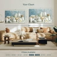 thumbnail image 4 of Elephant Stock White Spa Essentials Wall Art - Horizontal Multi Panel Canvas - Lobby Wall Decor - Wellness Multi Panel - White And Beige Decor - 50" x 32", 4 of 8