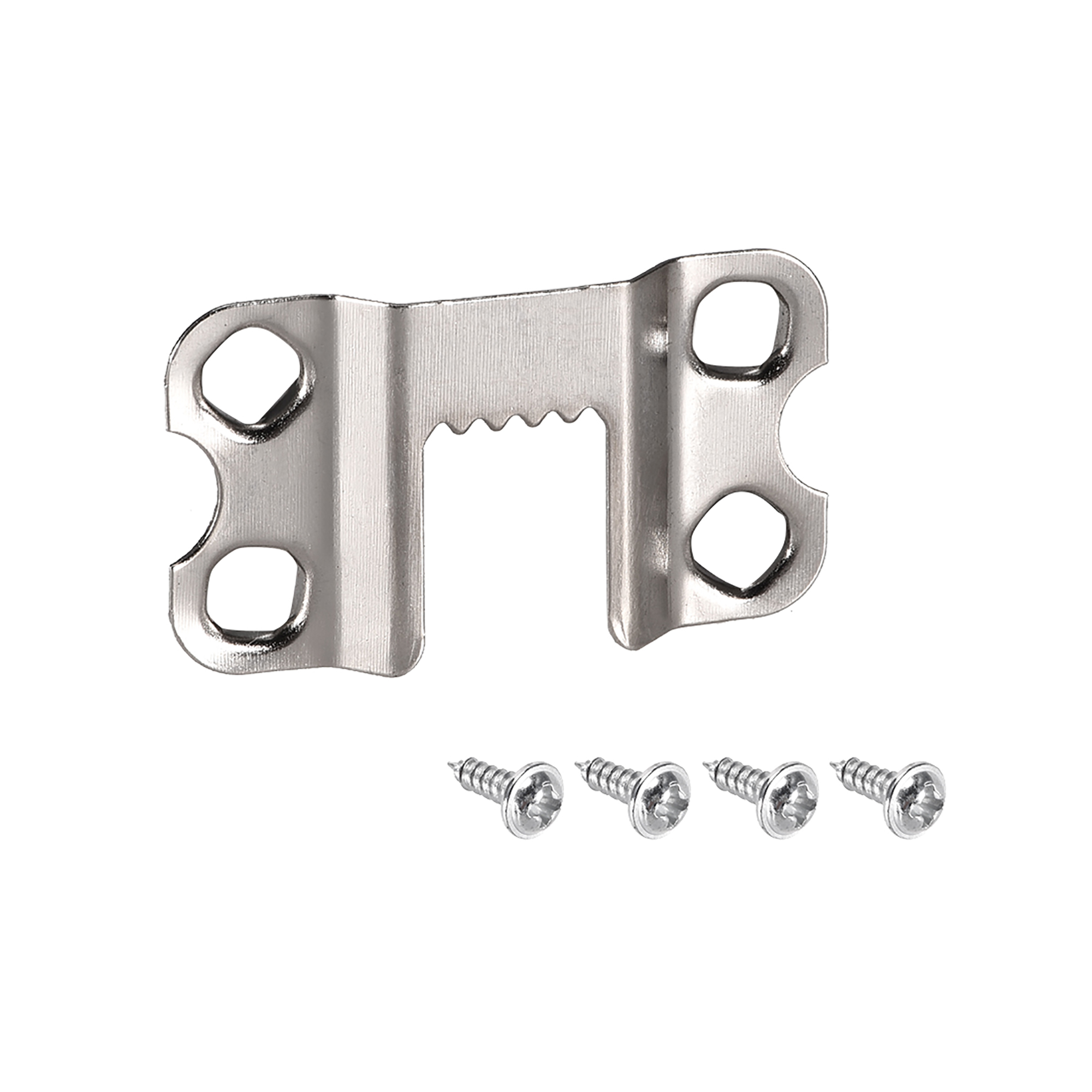 Sawtooth Picture Hangers, 36mm 4Hole w Screws for Frame Hanging, 50