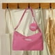 thumbnail image 2 of Bolso bandolera para mujer, portátil, elegante y ligero, tipo hobo. Rosa, 2 of 9