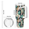 thumbnail image 4 of Sikiie Labrador Retriever Dog Insulated Stainless Water Bottle Lid Travel Mug Cup Insulated Tumblers Cup 40oz Ice Bully With Handle, 4 of 8