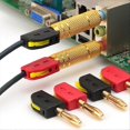 thumbnail image 3 of 10Pcs 4mm Banana Plug Quick Wire Connector Red, 3 of 5