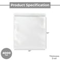thumbnail image 2 of SSBM Clear Reclosable Poly Bags 10 x 13 Inch 4000 Pieces 2 Mil Zipper Lock Storage Bags for Small Business, 2 of 5