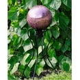 thumbnail image 4 of Achla Designs 10 Inch Gazing Glass Globe Sphere Garden Ornament, Plum, 4 of 6